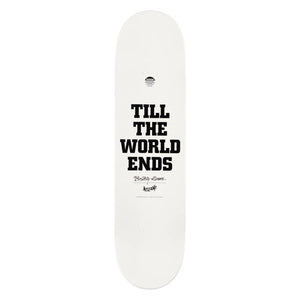 Welcome X Britney Spears Till The World Ends Deck - 8.75 White Dip