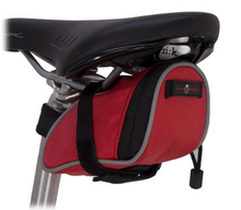 Load image into Gallery viewer, Banjo Brothers Deluxe Bike Seat Bag - Red