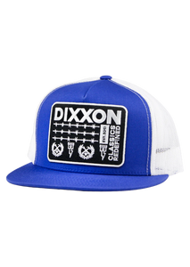 Dixxon Barbed Trucker Hat - Royal/White