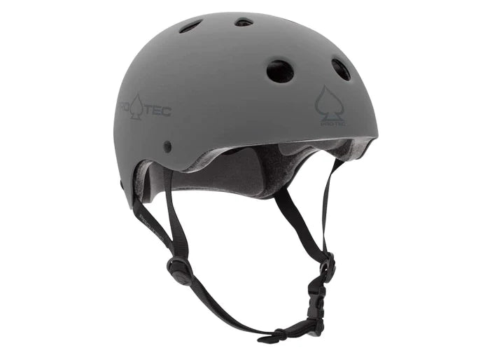 Pro-tec Helmet Classic Certified Matte Light Grey - XL